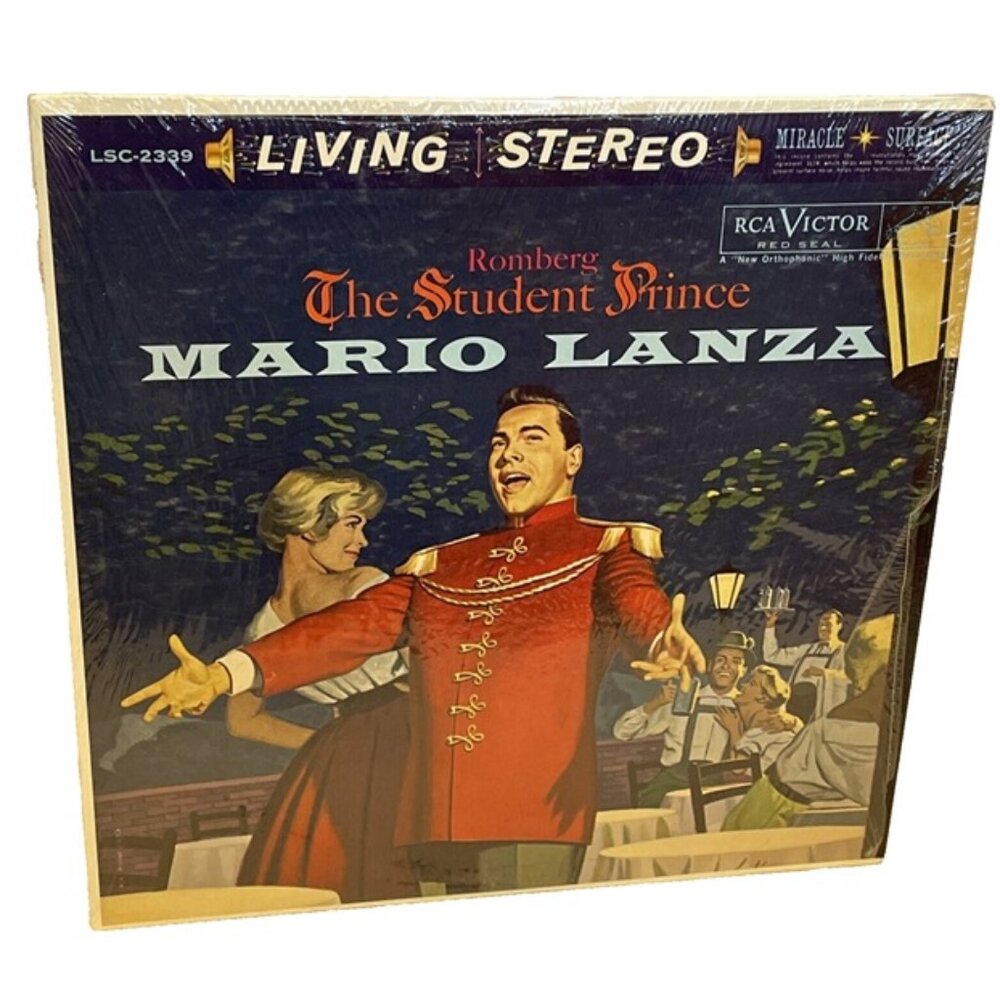 Mario Lanza The Student Prince (Vinyl, 1965) RCA Victor Red Seal LSC-2339 VG LP